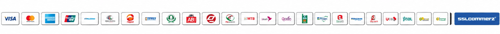 Accepted payment methods